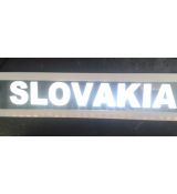 Sveteľná LED tabuľka SLOVAKIA