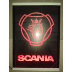 Svetelná LED tabuľka SCANIA