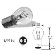 12V 21/5W Ba15d