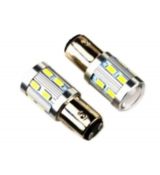 LED autožiarovka SMD 24V BA15S 12LED +5W 2ks