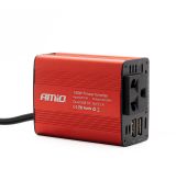 Menič napätia AMiO 12V/230V 150W/300W 2xUSB