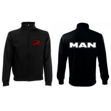 Mikina na zips MAN