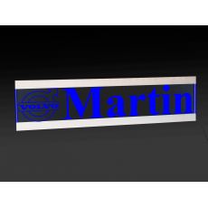 Svetelná LED s vlastným nápisom +LOGO VOLVO