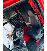 SCANIA S od 2017 rovná podlaha "HONEYCOMB" s výšivkou