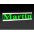 Svetelná LED s vlastným nápisom USB RGB