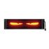 Svetelná LED tabuľka 590x120mm s vlastným motývom