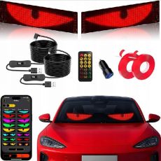 2ks Flexibilných LED panelov 380x100mm "diabolské oči"