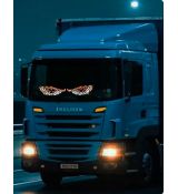 2ks LED panelov 300x120mm "diabolské oči"